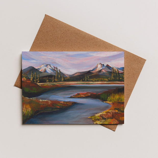 Sparks Lake III Greeting Card