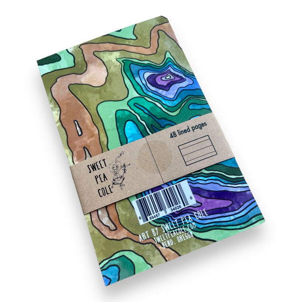 Topographic To-Done Notebook