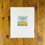 Oregon Landscape/Cityscape Letterpress Prints