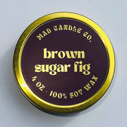 Brown Sugar Fig 10 Oz. - Mad Candle Co.