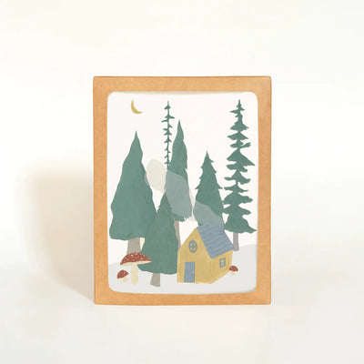 Forest Cottage Notecard Box of 10