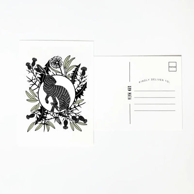 Postcard - Rabbit