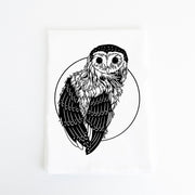 Night Owl - Flour Sack Towel