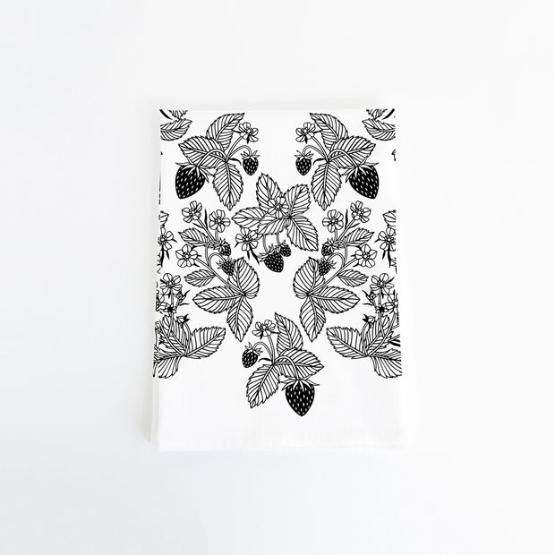 Strawberry Patch - Flour Sack Towel