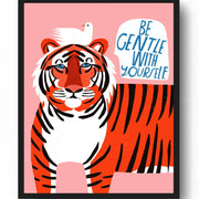 "Be Gentle With Yourself" -8.5x11 Art Print