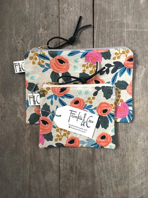 Large Pacific Zipper Pouch