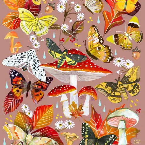 Autumn Flutter Art Print