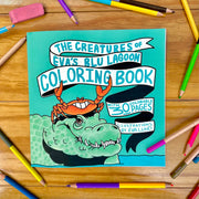 The Creatures of Eva's Blu Lagoon Coloring Book