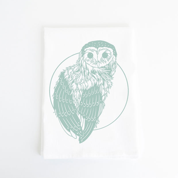 Night Owl - Flour Sack Towel
