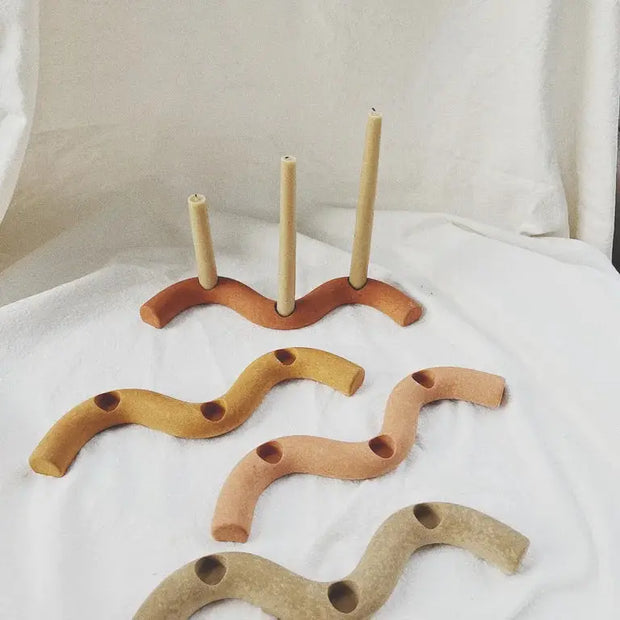 Wavy Candle Holder