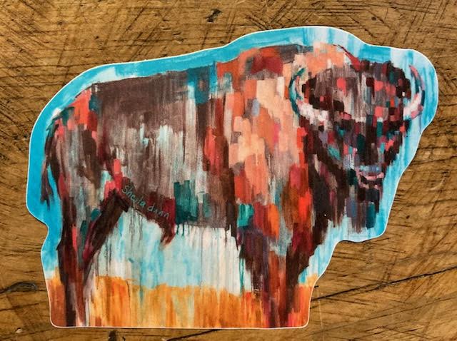 American Bison Sticker – The Workhouse Bend