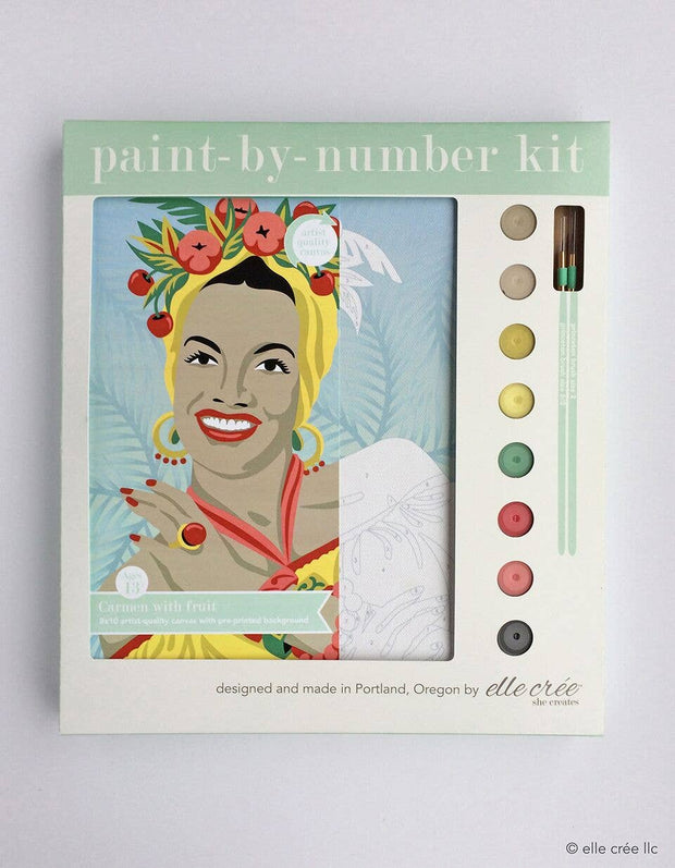 Carmen with Fruit Paint-by-Number Kit
