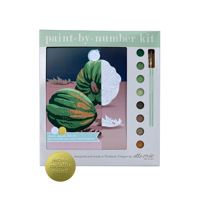 Acorn Squash Paint-by-Number Kit