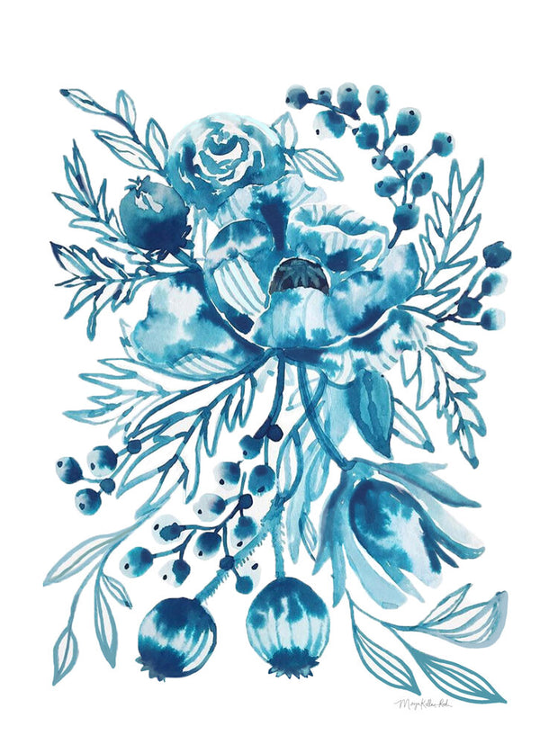 Print (9"x12") - Blue Poppy