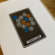 Fireworks Letterpress Cards