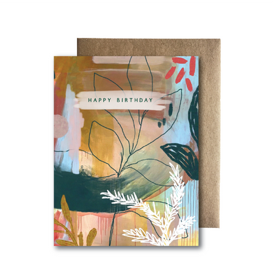 Greeting Cards (Box of 8) - Thank You Abstract Florals
