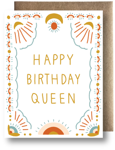Greeting Cards (Box of 8) - Happy Birthday Queen