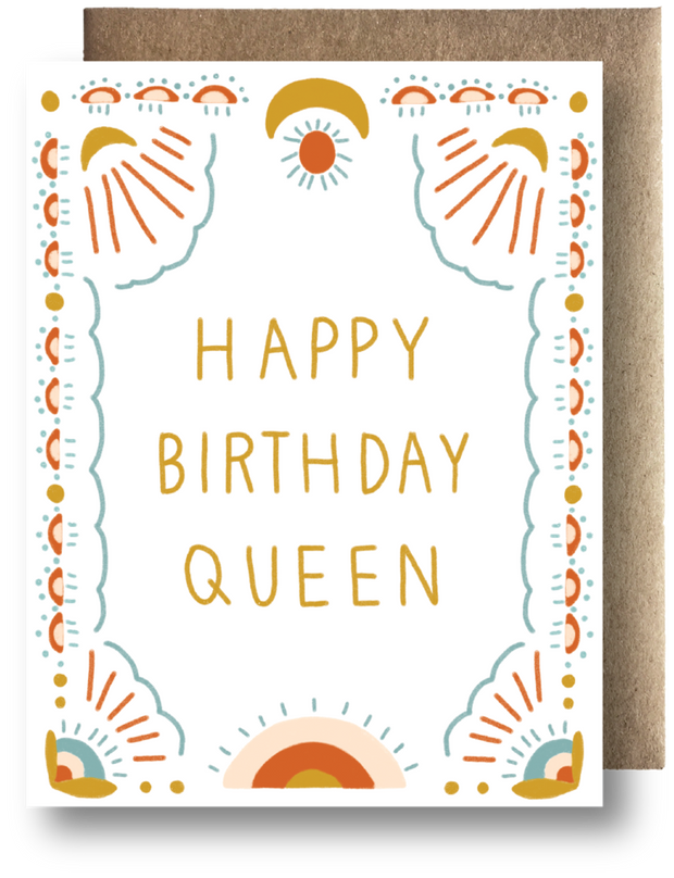 Greeting Card - Happy Birthday Queen