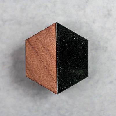 Hapa Hexagon Wooden Magnet