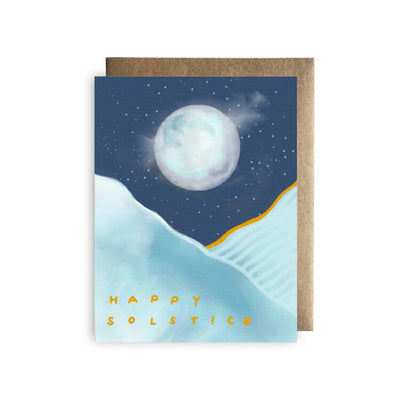 Holiday Greeting Card - Happy Solstice