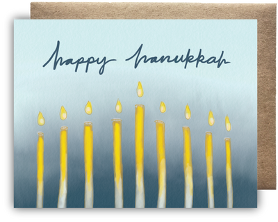 Greeting Cards (Box of 8) - Happy Hanukkah