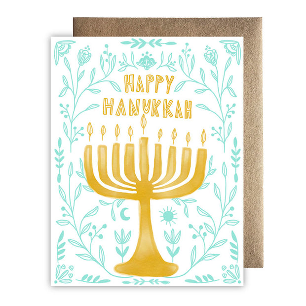 Holiday Greeting Card - Happy Hanukkah