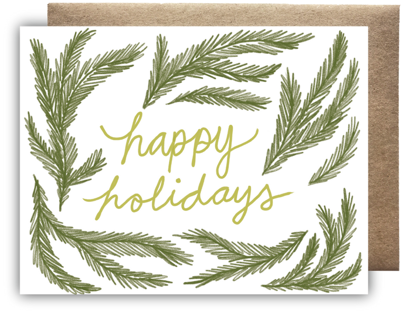 Holiday Greeting Card - happy holidays! – The Workhouse Bend
