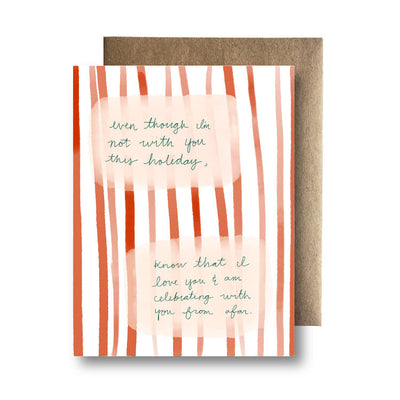 Holiday Greeting Card - know that I love you