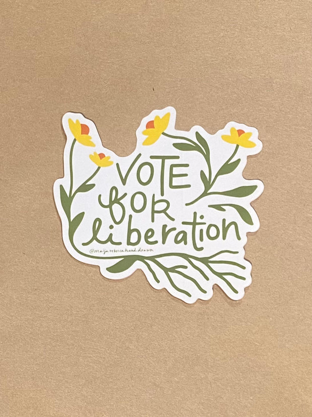 Sticker - Vote for Liberation
