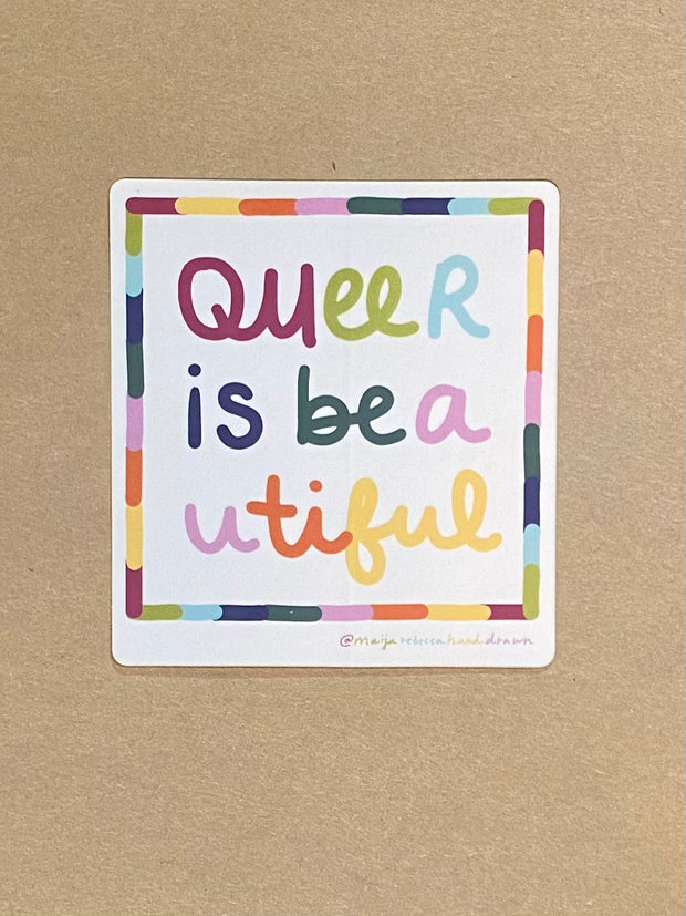 Sticker - Queer is Beautiful
