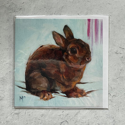 Brown Rabbit Card