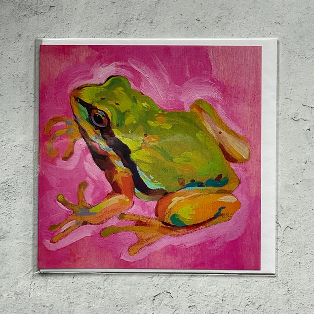 Pacific Tree Frog Card