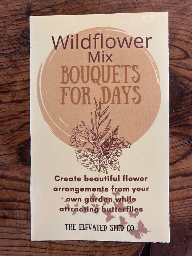 Wildflower Garden Seed Mix - Bouquets for Days