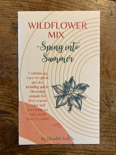 Wildflower Garden Seed Mix - Spring into Summer