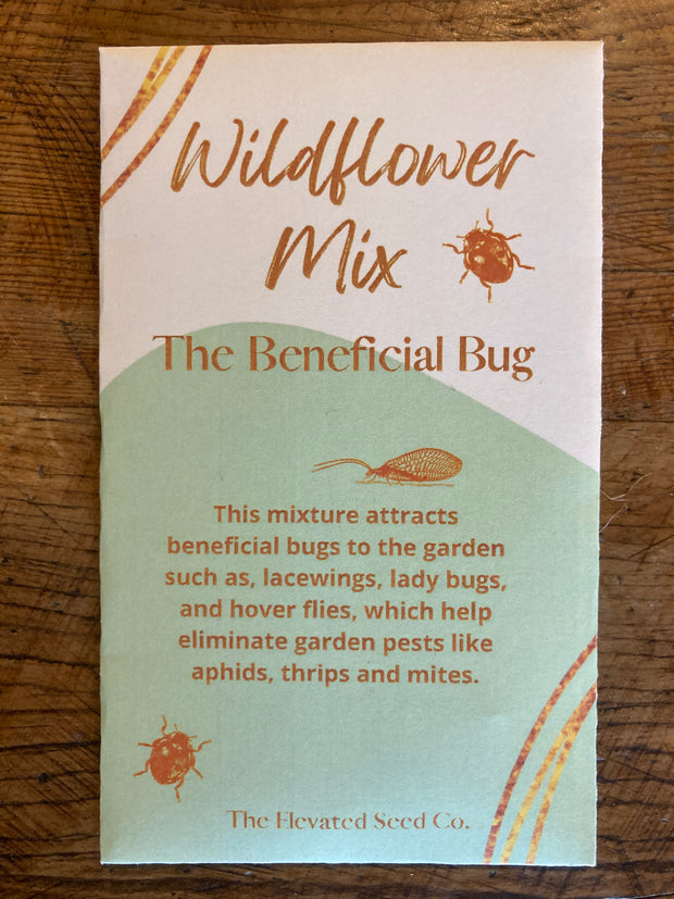 Wildflower Garden Seed Mix - Beneficial Bug