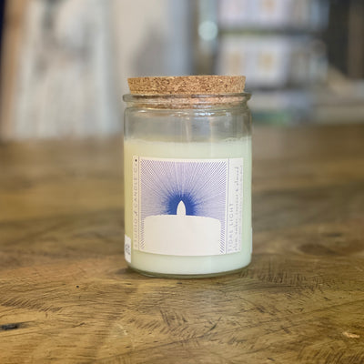 TIDAL LIGHT - Plum Amber Coconut and Almond - Hand Poured Candle