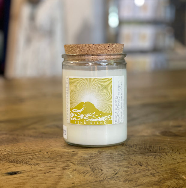 MOUNT CHARITY - Pine & Mountain Waters - Hand Poured Candle