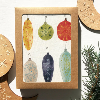 Greeting Cards (Box of 8) Holiday Ornaments
