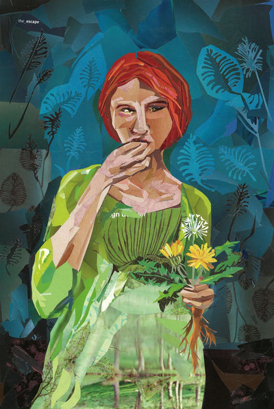 The Flowereaters: Dandelion Post Card