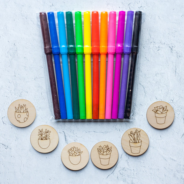 Paint Your Own Magnets Kit