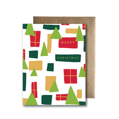 Greeting Cards (Box of 8) Merry Christmas Presents