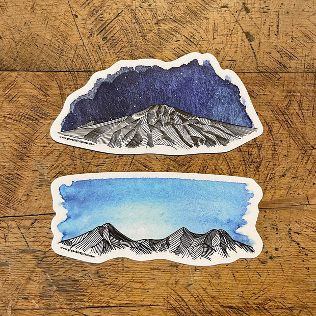 Oregon Mountain Stickers