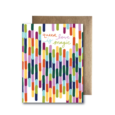 Greeting Card - Queer Love is Magic