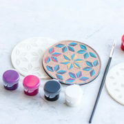 DIY Acrylic Coaster Paint Kit made by LeeMo Designs in Bend, OR.