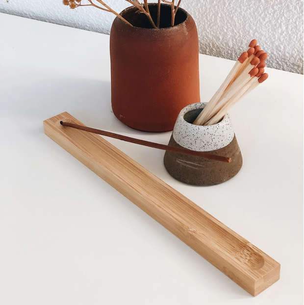 Bamboo Incense Holder