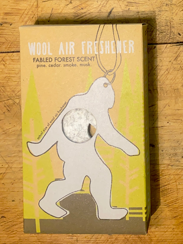 Wool Air Freshener Kit - (Sasquatch) Fabled Forest Scent