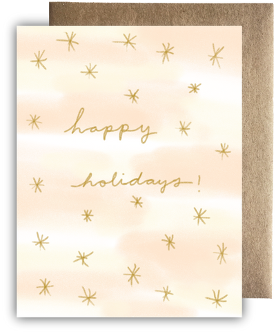Holiday Greeting Card - happy holidays!