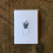 Succulent Letterpress Cards