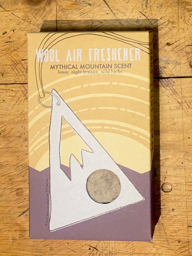Wool Air Freshener Kit - Mythical Mountain Scent