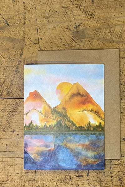 Greeting Card - Autumn Mountain